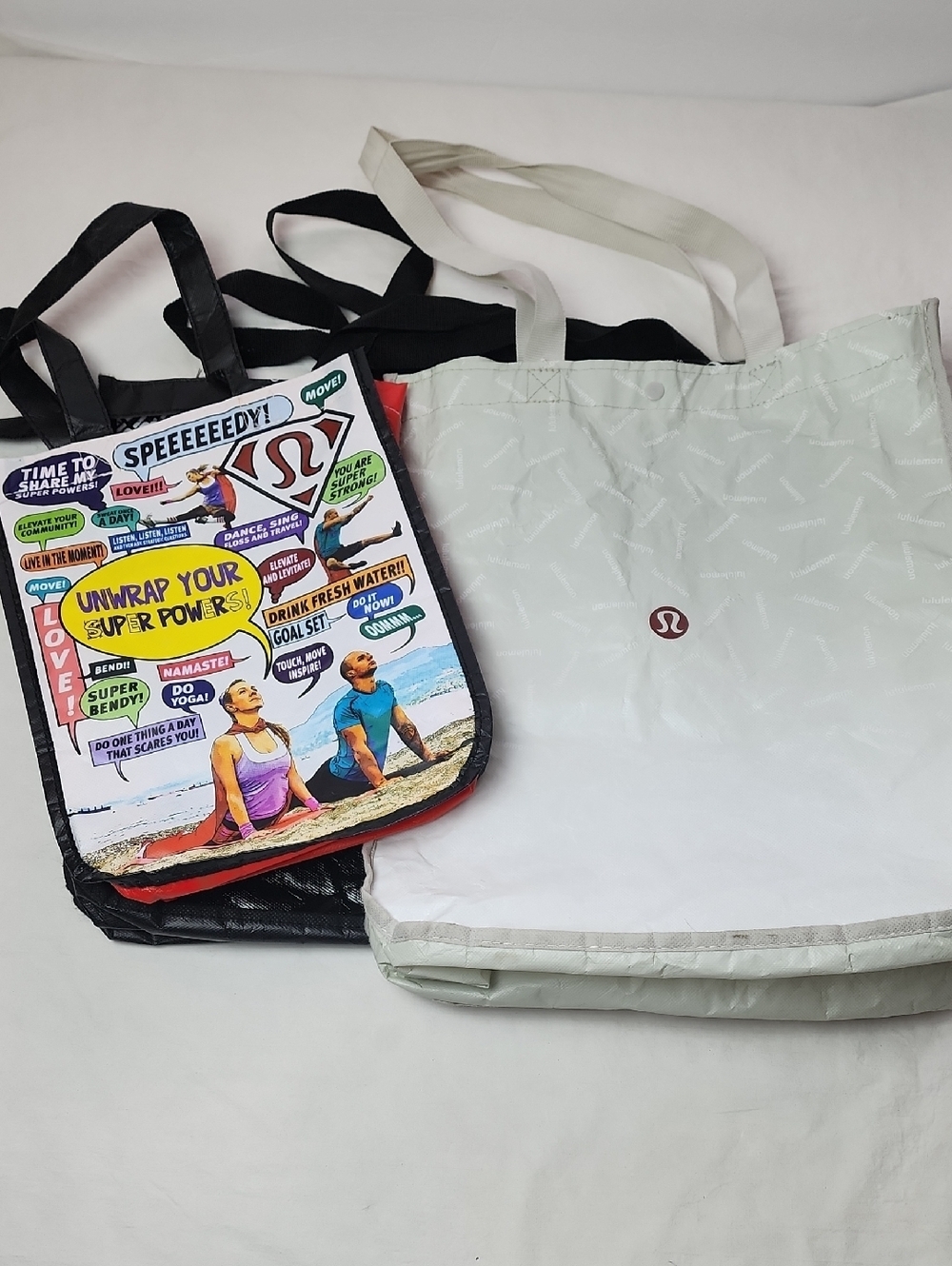 3 Lululemon Shopping Bags Small Medium Large - Picture 8 of 8